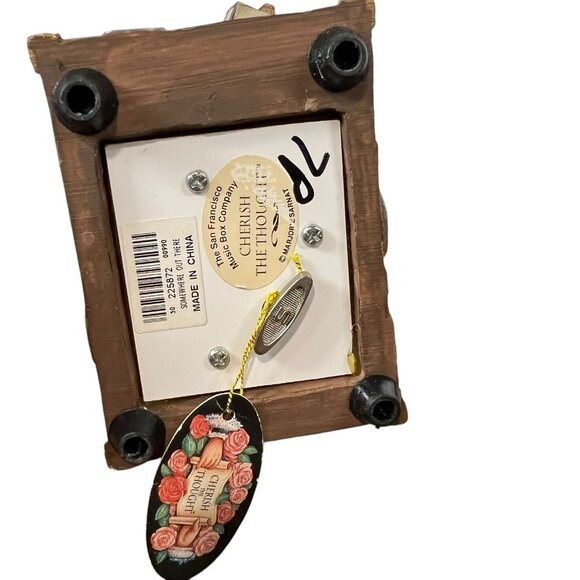 SAN FRANCISCO MUSIC BOX CHERISH THE THOUGHT 1997 A DAY WITH FRIEND Vintage - Picture 6 of 6